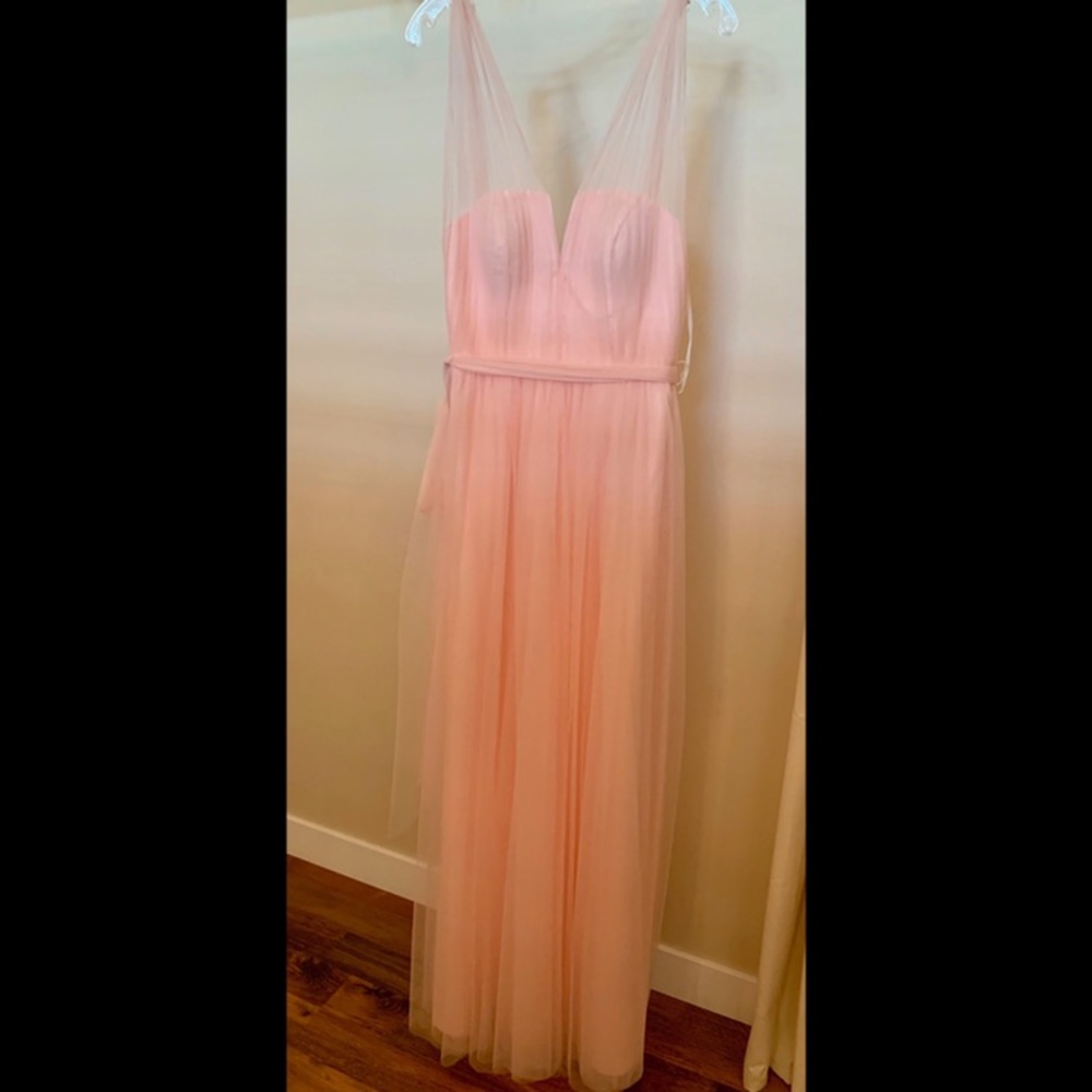 Pink bridesmaid/prom dress